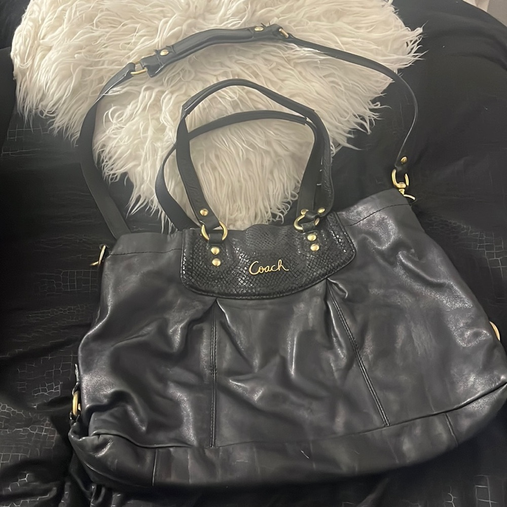 Black Coach satchel